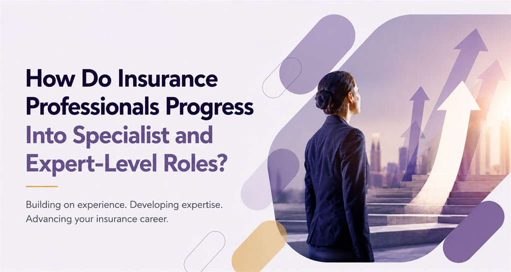 How Do Insurance Professionals Progress Into Specialist and Expert-Level Roles?